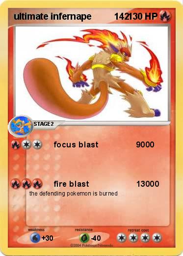 Pokemon ultimate infernape         142
