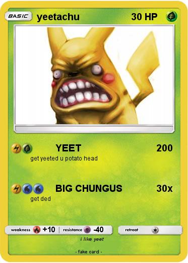 Pokemon yeetachu