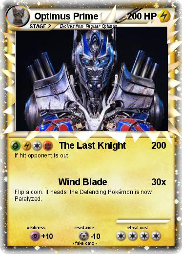 Pokemon Optimus Prime