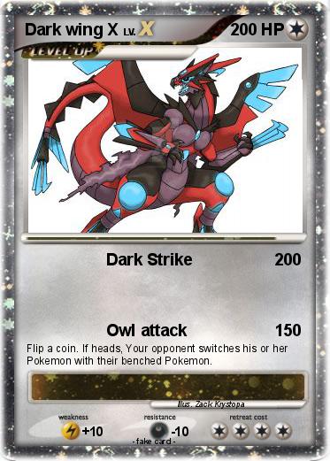 Pokemon Dark wing X