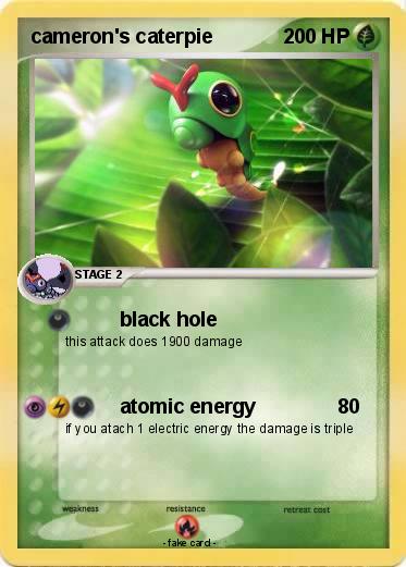 Pokemon cameron's caterpie