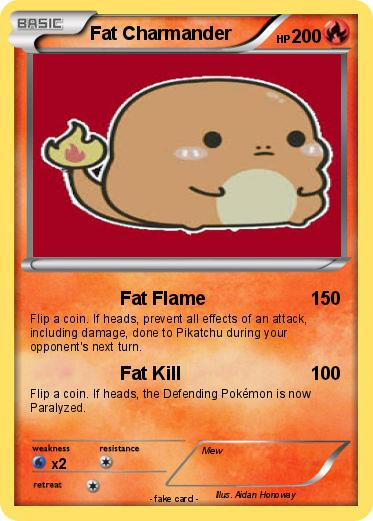 Pokemon Fat Charmander