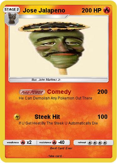 Pokemon Jose Jalapeno