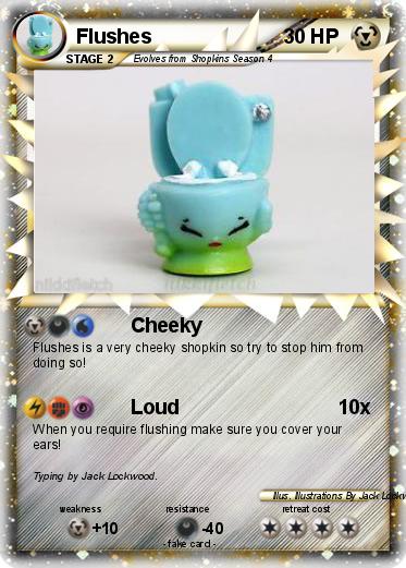 Pokemon Flushes