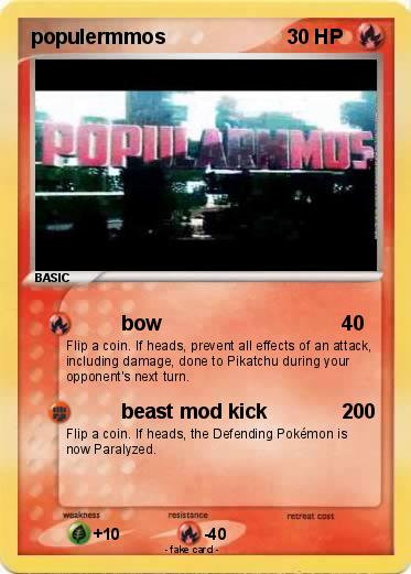 Pokemon populermmos