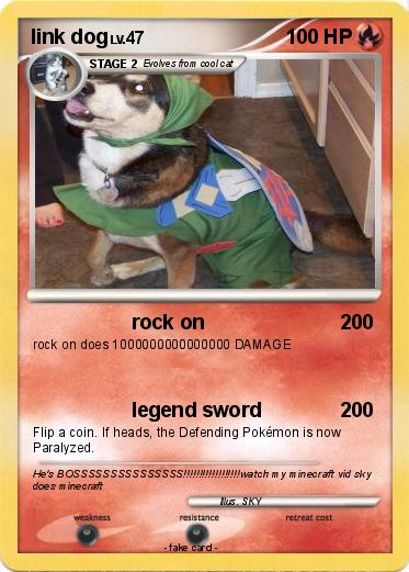 Pokemon link dog