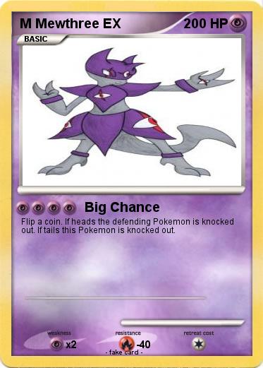 Pokemon M Mewthree EX