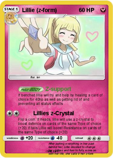 Pokemon Lillie (z-form)