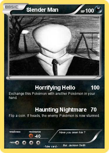 Pokemon Slender Man