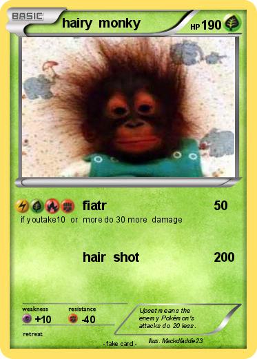 Pokemon hairy  monky