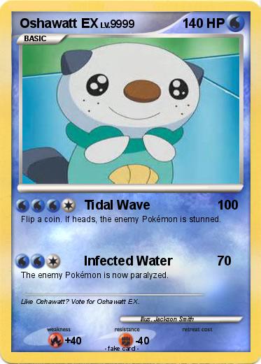 Pokemon Oshawatt EX