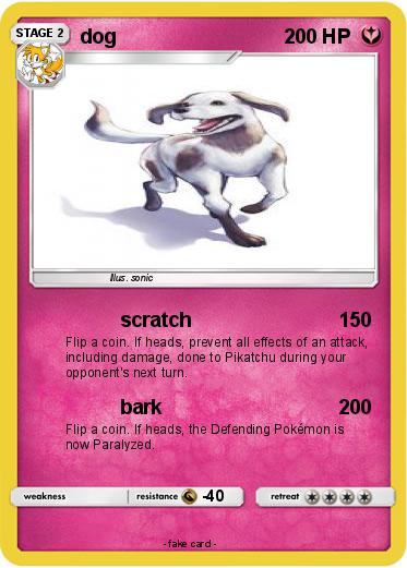 Pokemon dog