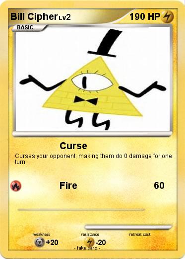 Pokemon Bill Cipher