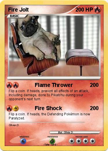 Pokemon Fire Jolt