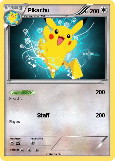 Pokemon Pikachu