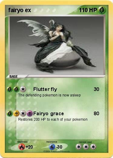 Pokemon fairyo ex