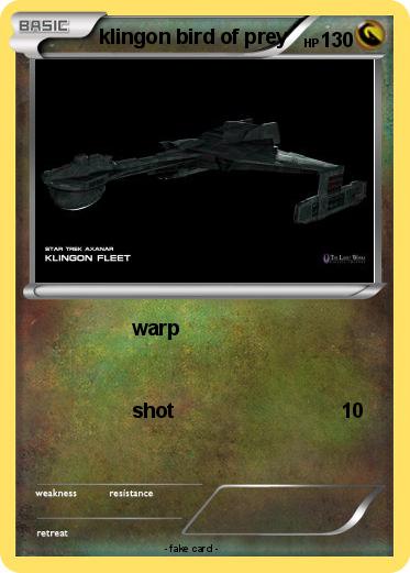 Pokemon klingon bird of prey