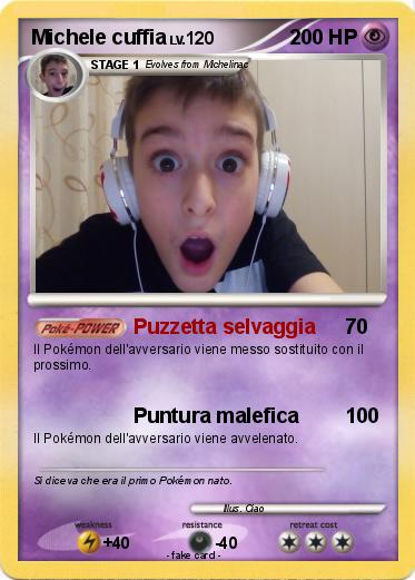 Pokemon Michele cuffia