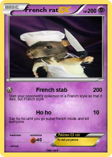 Pokemon French rat