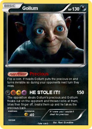 Pokemon Gollum
