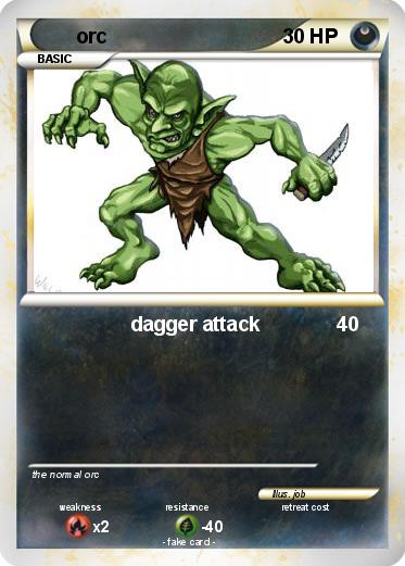 Pokemon orc