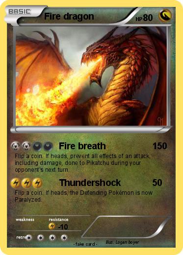 Pokemon Fire dragon