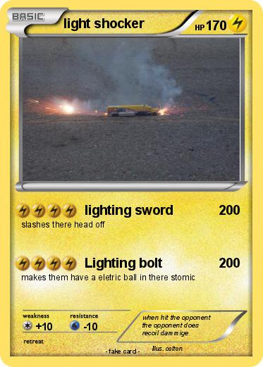 Pokemon light shocker