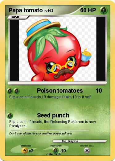 Pokemon Papa tomato