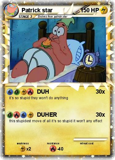 Pokemon Patrick star