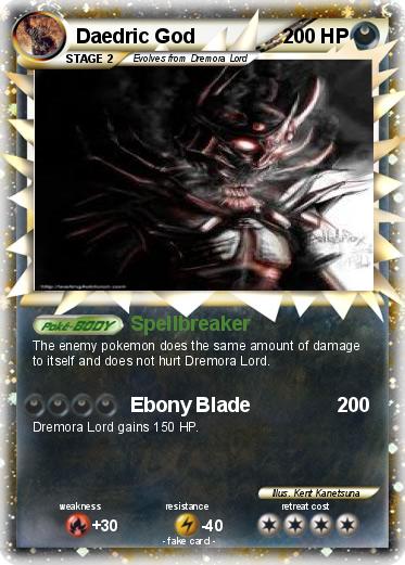 Pokemon Daedric God