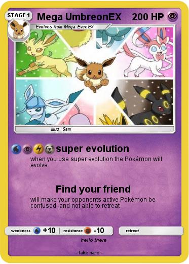 Pokemon Mega UmbreonEX