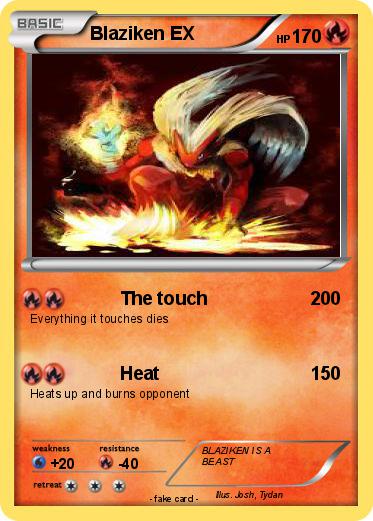 Pokemon Blaziken EX