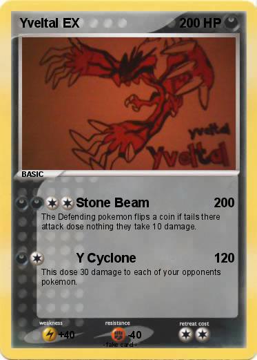 Pokemon Yveltal EX