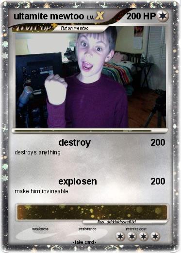 Pokemon ultamite mewtoo