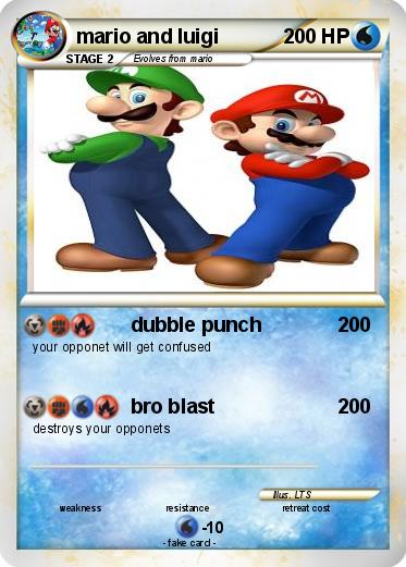 Pokemon mario and luigi