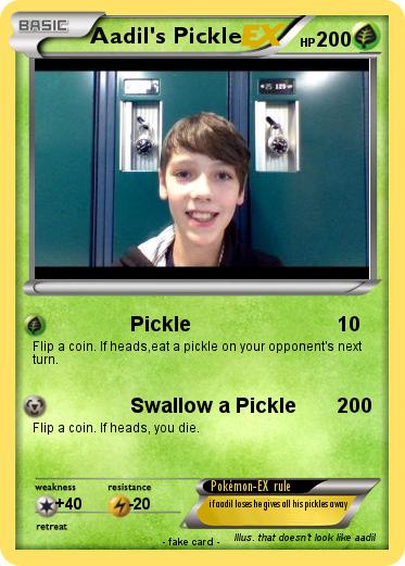 Pokemon Aadil's Pickle