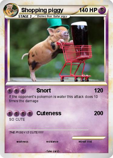 Pokemon Shopping piggy
