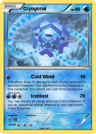 Pokemon Cryogonal