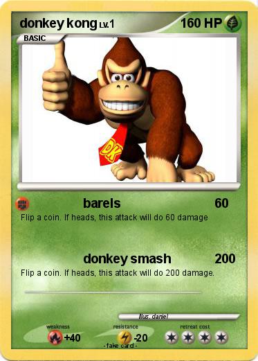 Pokemon donkey kong