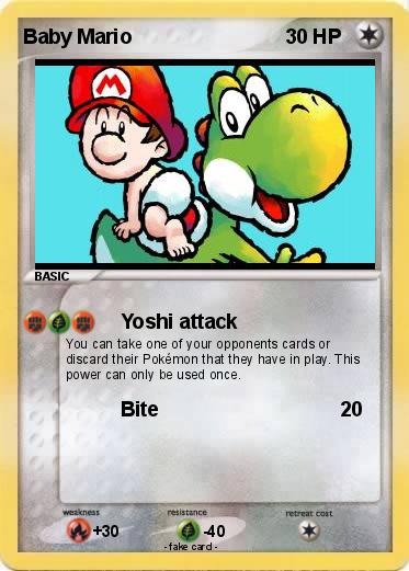 Pokemon Baby Mario