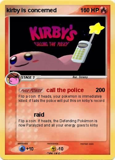 Pokemon kirby is concerned