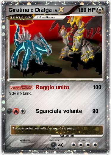Pokemon Giratina e Dialga