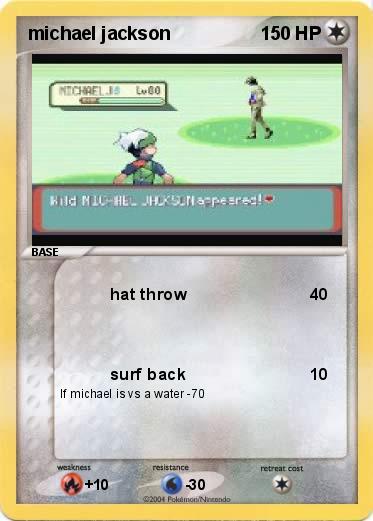 Pokemon michael jackson