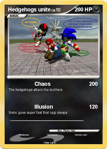 Pokemon Hedgehogs unite