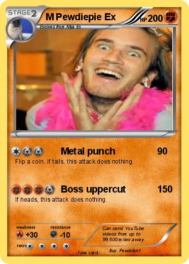 Pokemon M Pewdiepie Ex