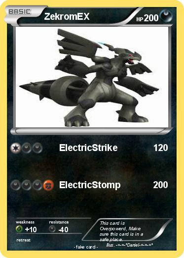 Pokemon ZekromEX