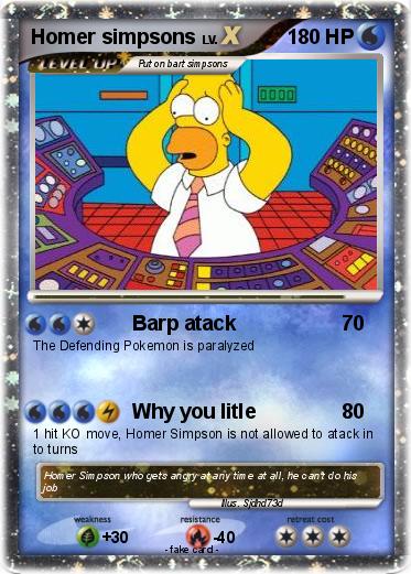 Pokemon Homer simpsons
