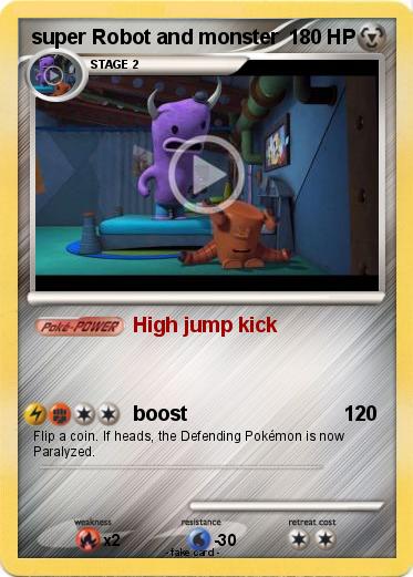Pokemon super Robot and monster