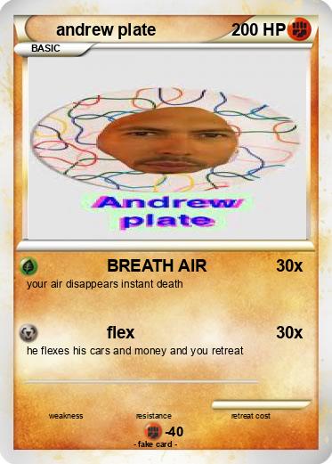 Pokemon andrew plate