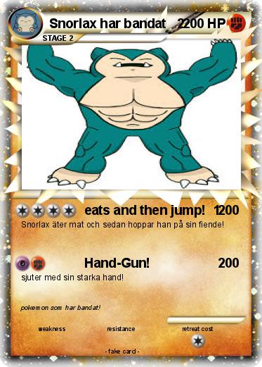 Pokemon Snorlax har bandat   2